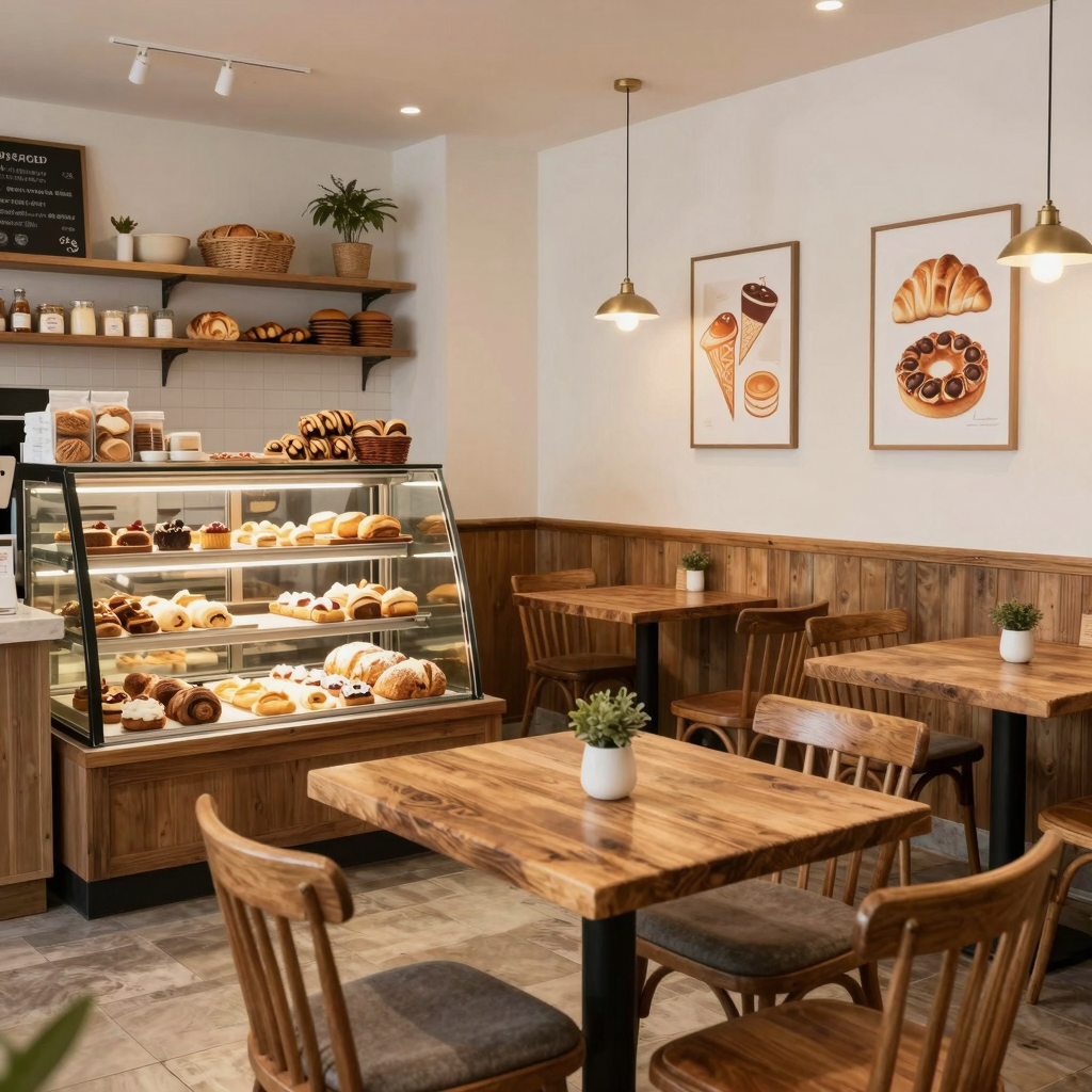 Bakery Cafe Interior