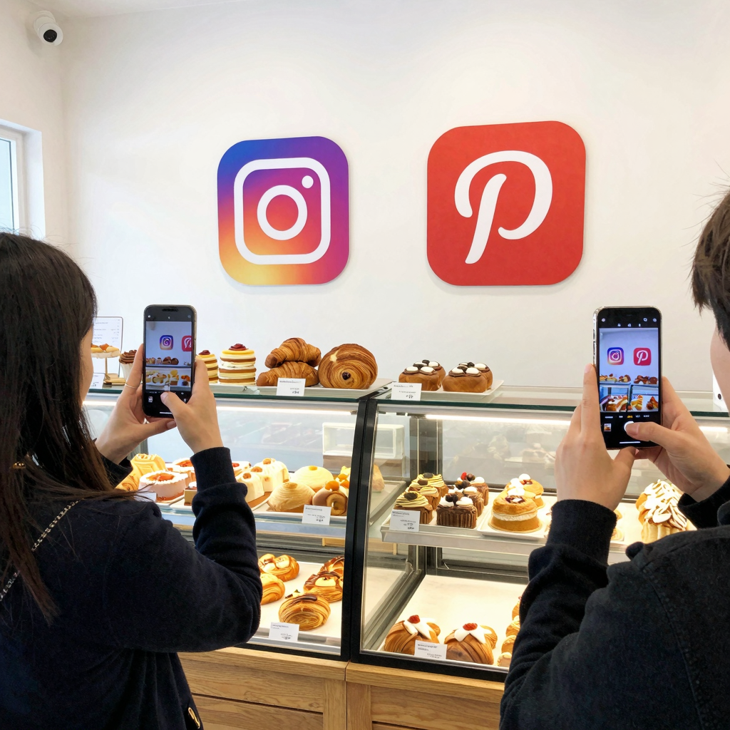 A visually appealing bakery