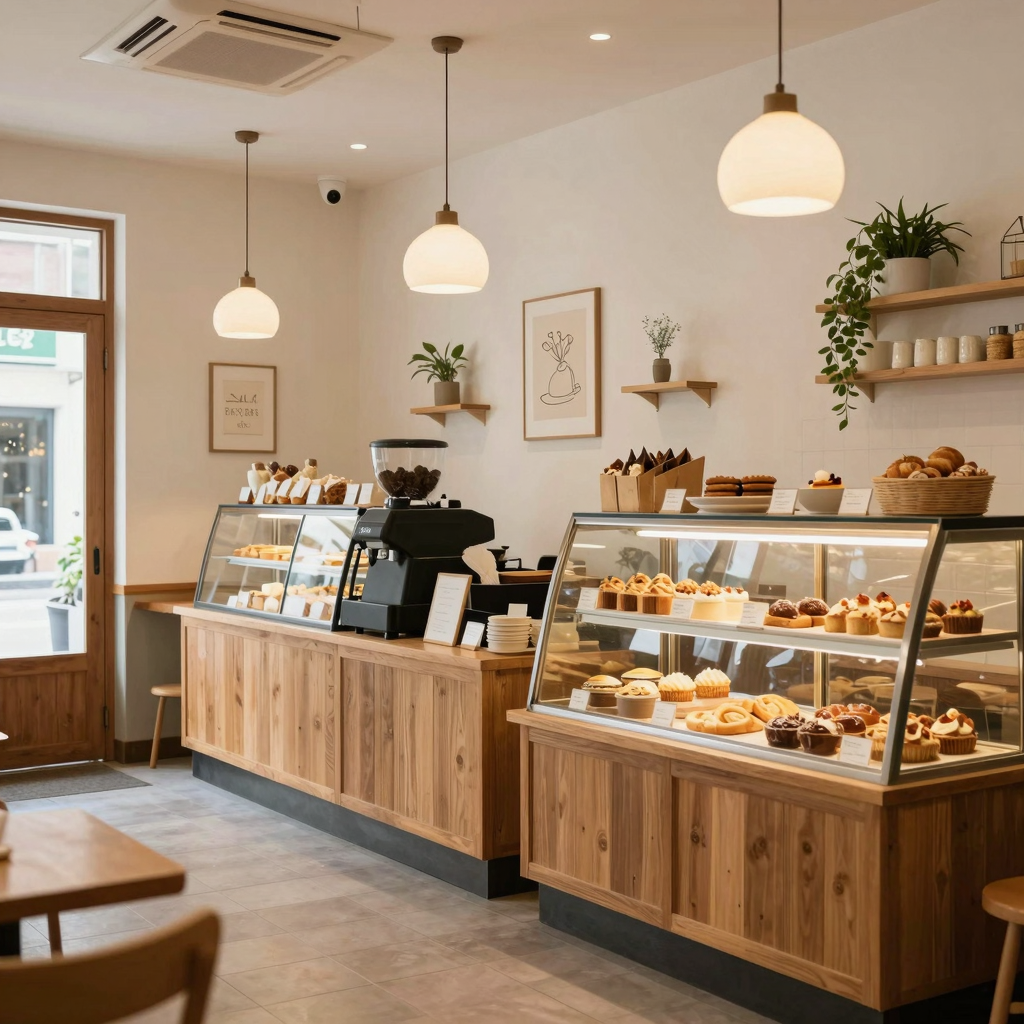 Interior of SAM Bakery and Cafe