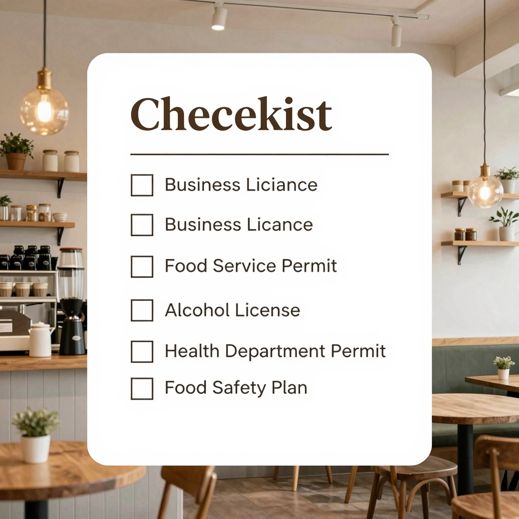 Checklist for Opening a Café with a Bakery