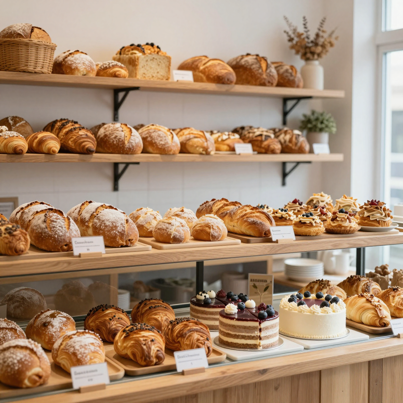 Inviting Bakery Setup