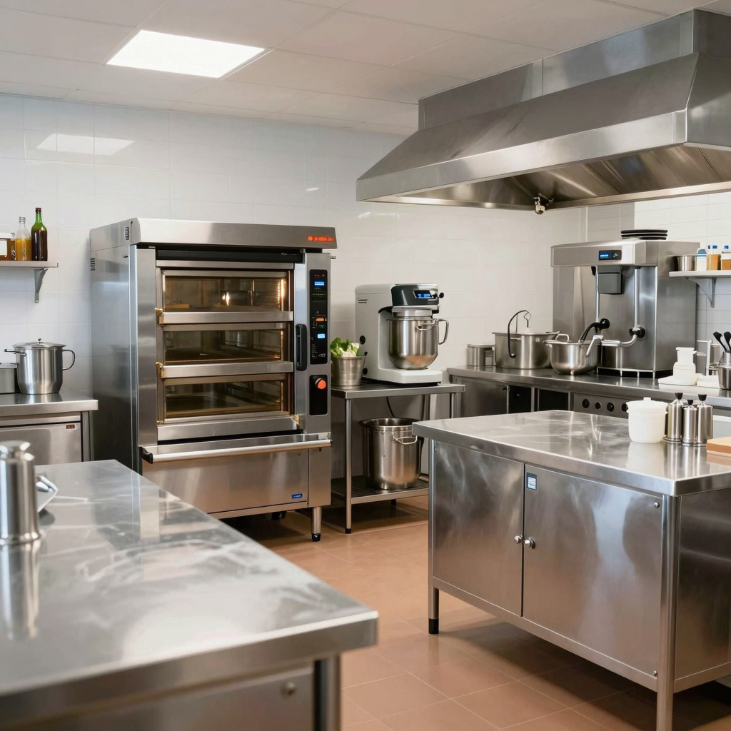 Modern Commercial Bakery Kitchen