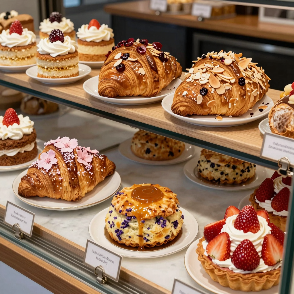 Unique offerings from De La Terre Café Bakery