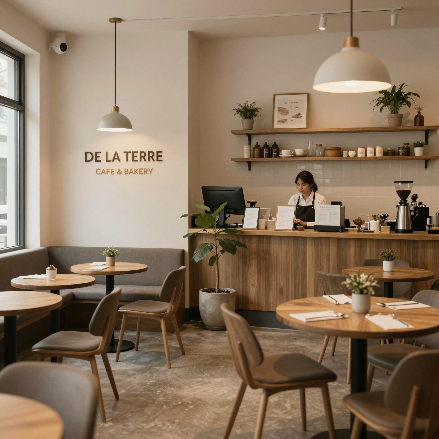 De La Terre Cafe and Bakery Ambiance