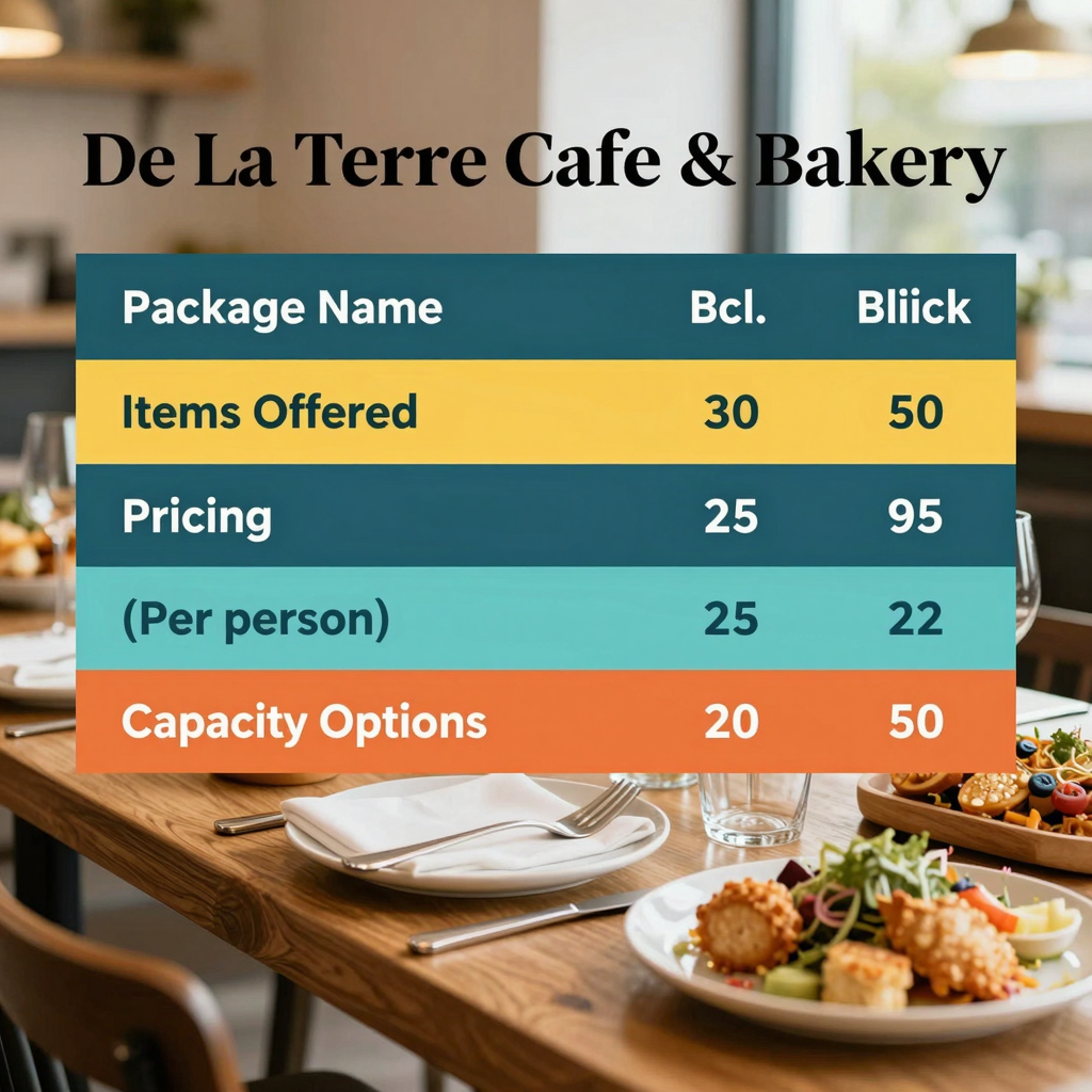 Catering Packages Comparison