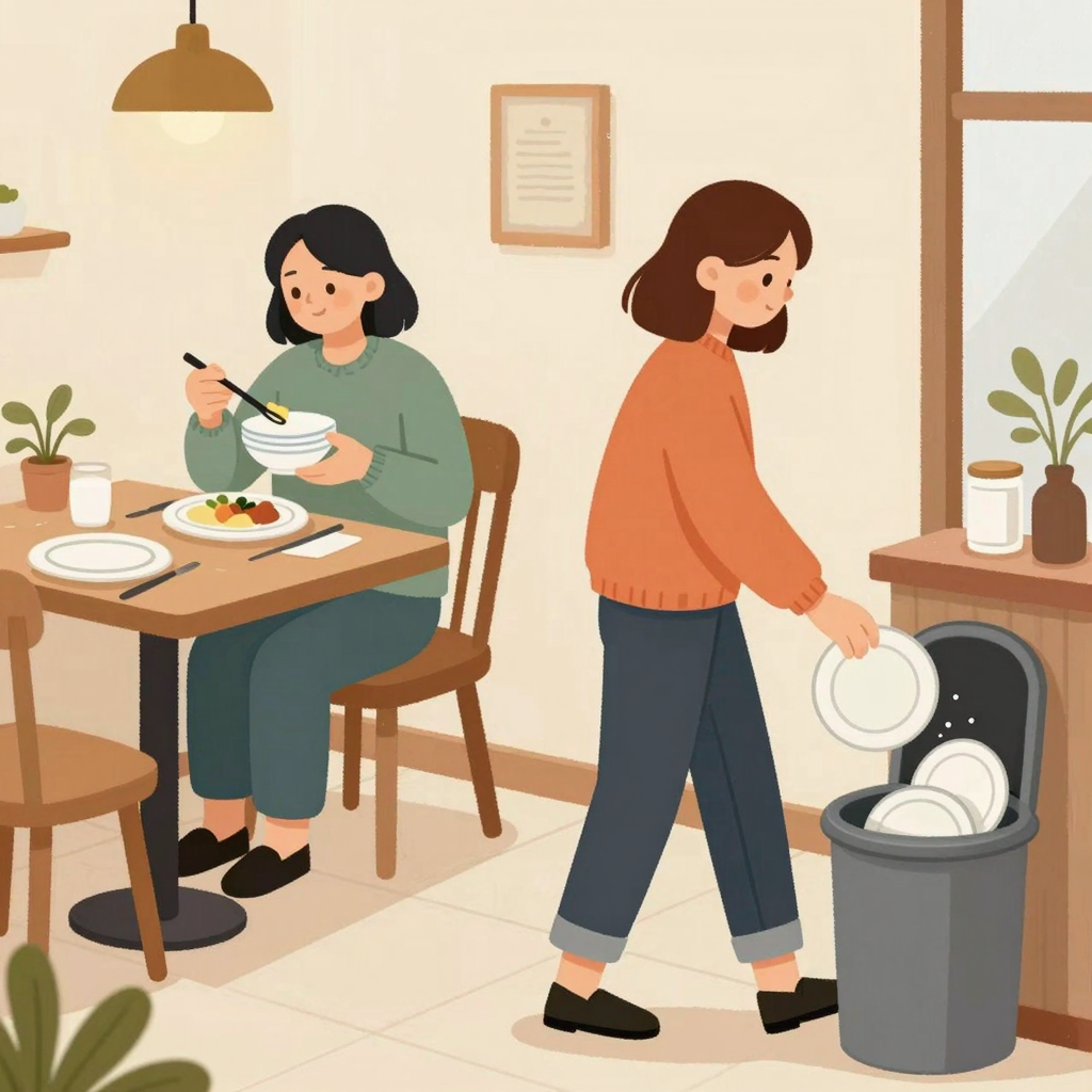 Dish Disposal Process