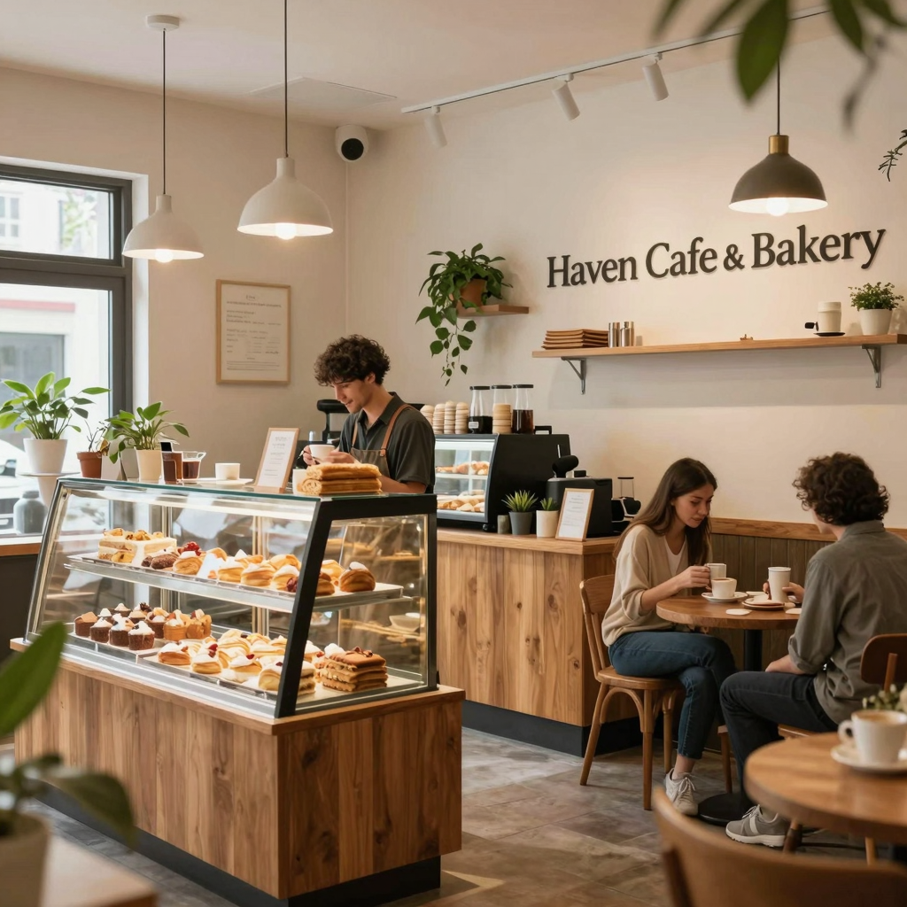 Haven Cafe and Bakery Interior
