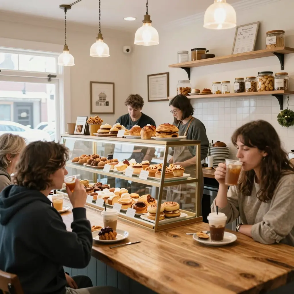 Haven Cafe and Bakery interior