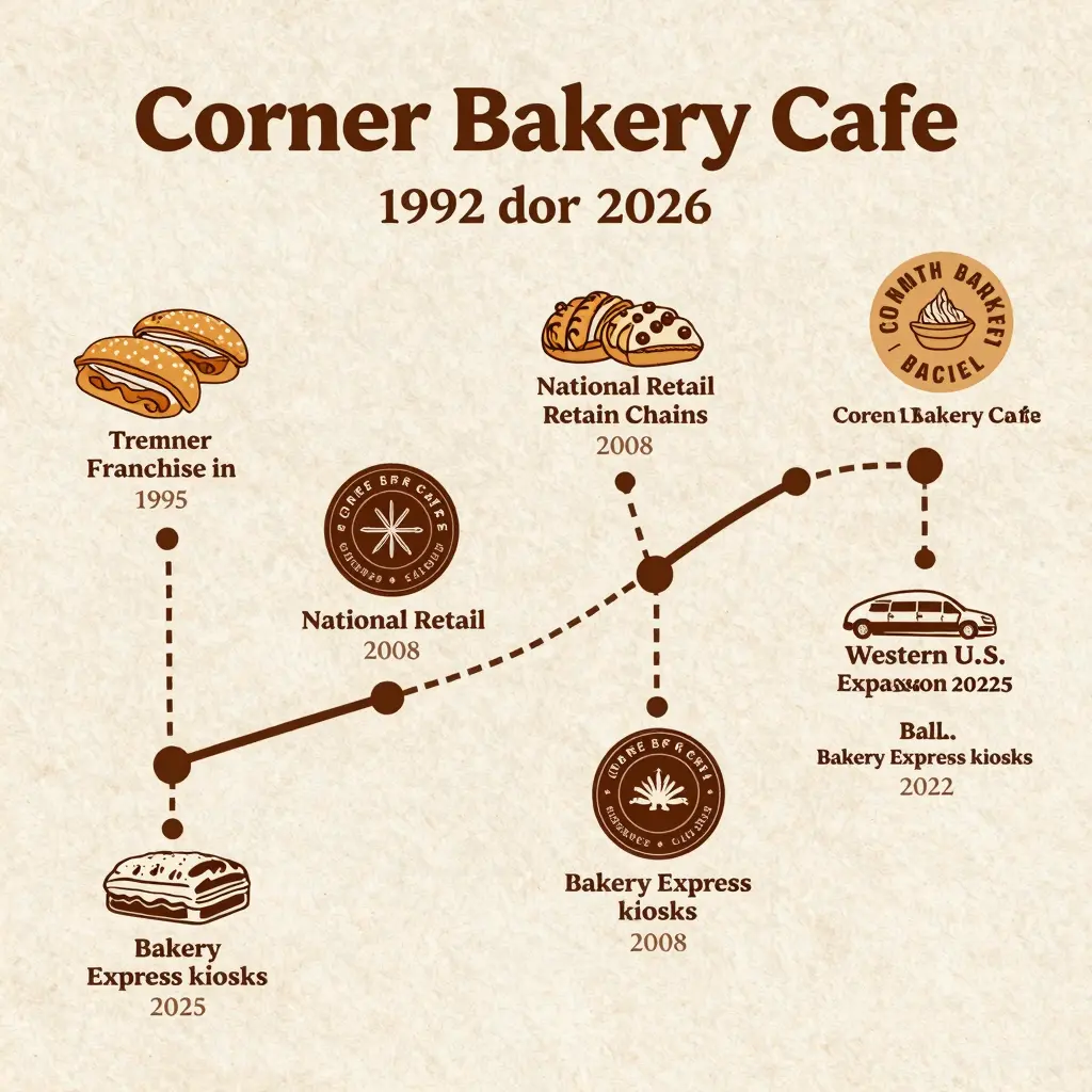Growth of Corner Bakery Cafe Locations