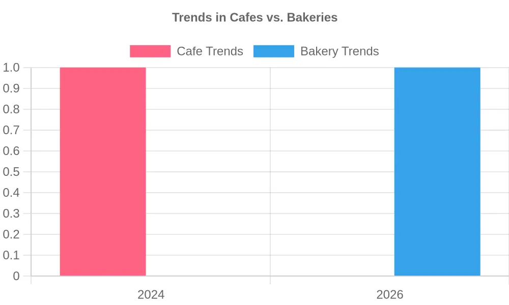 Search Trends for Cafe vs Bakery