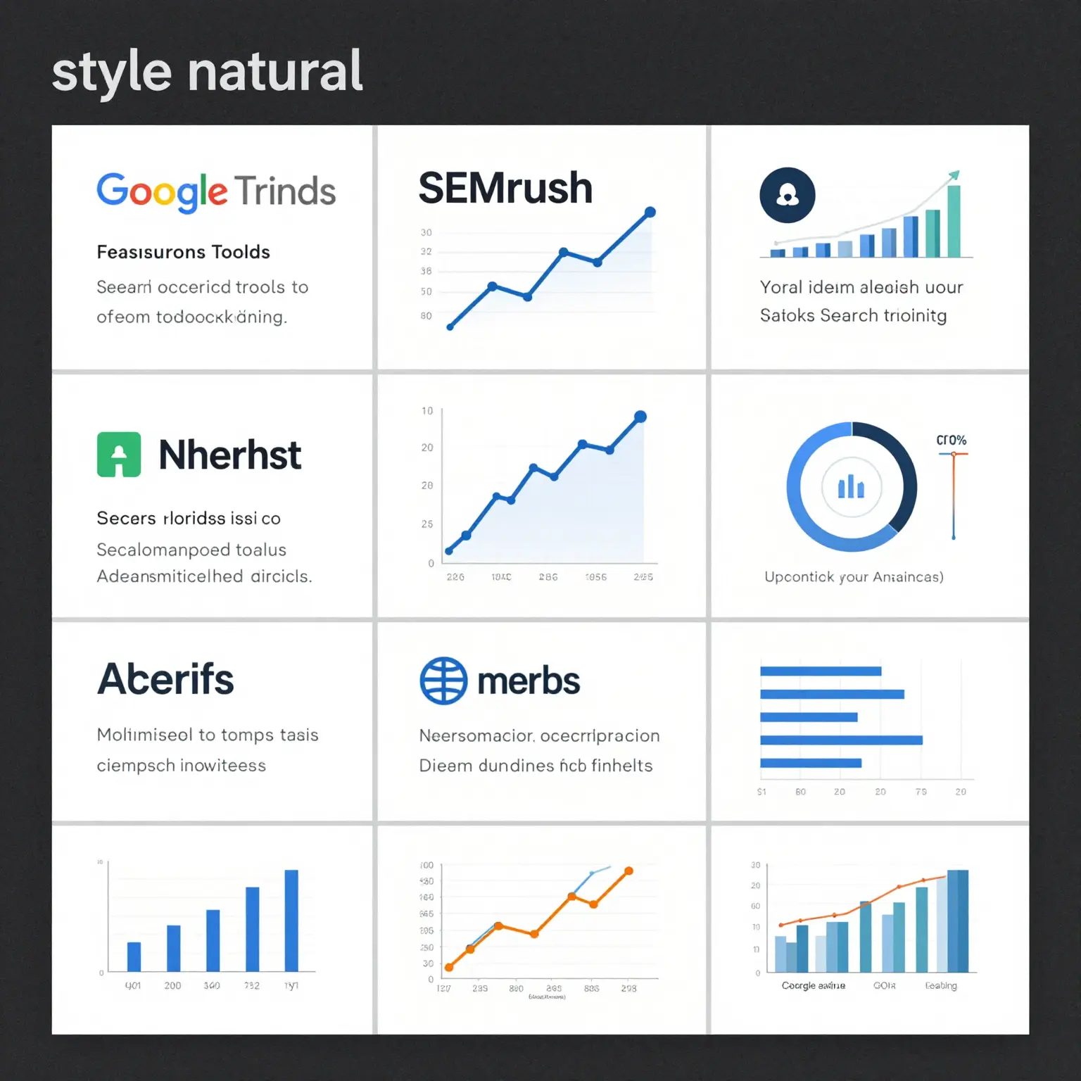Data Analysis Tools Infographic