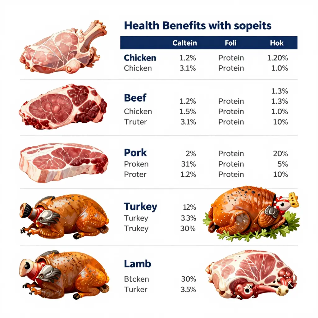 Nutritional Comparison of Meat Types
